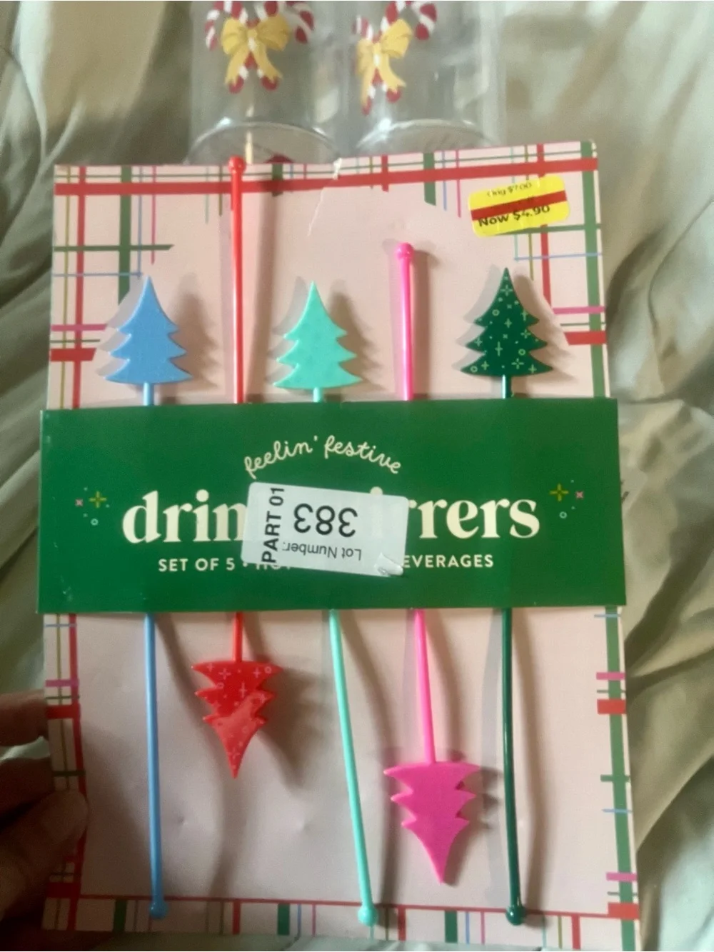 Christmas Cups and Stirrers Bundle